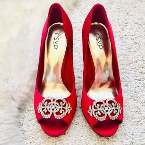 RSVP Red Heels - Size 6
